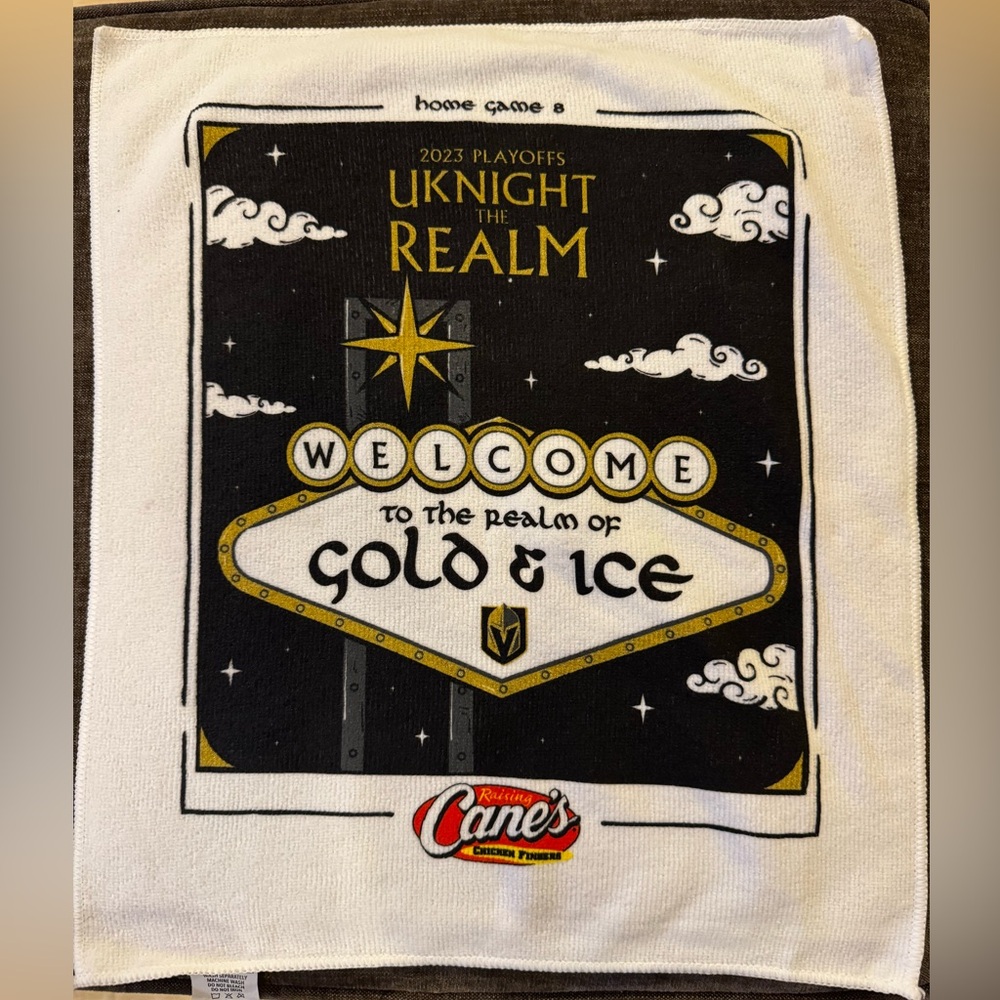 Golden Knights 2023 Playoffs Battle / Rally Towel